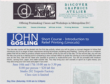 Tablet Screenshot of discovergraphics.org